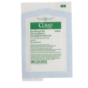 Curad bandage packet on a white background